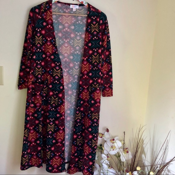 LuLaRoe Sweaters - NEW Lularoe Sarah Duster cardigan fall floral